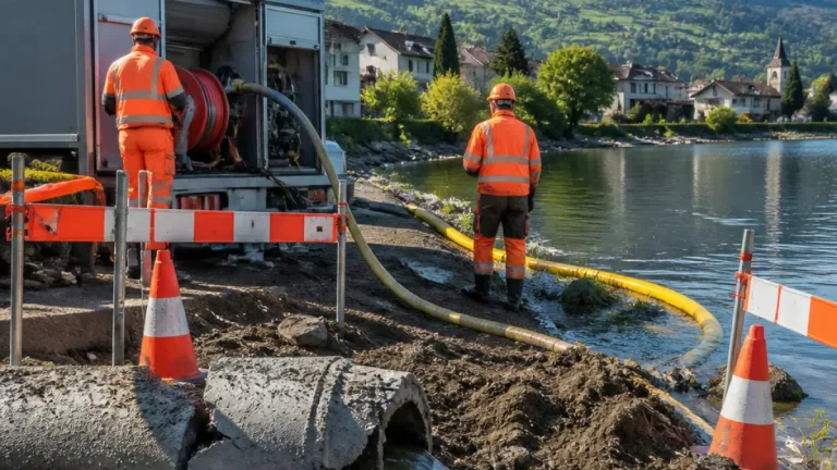 Leck in Verbindungsleitung bei Birchgraben: Wasserversorgung Weesen kurzzeitig gesichert