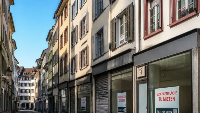 Leerwohnungsquote sinkt in beiden Basel – zugleich starker Anstieg leerstehender Geschäftsflächen