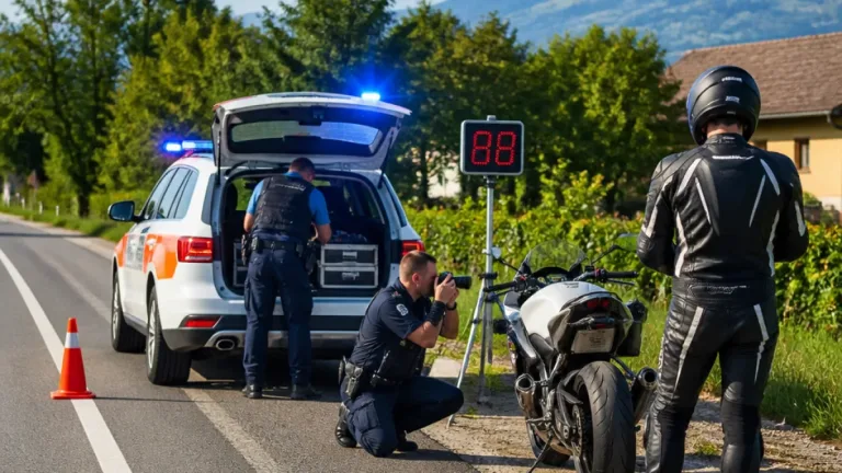 Lernfahrer in Stein mit 158 km/h gestoppt – Führerausweis abgenommen, Motorrad sichergestellt
