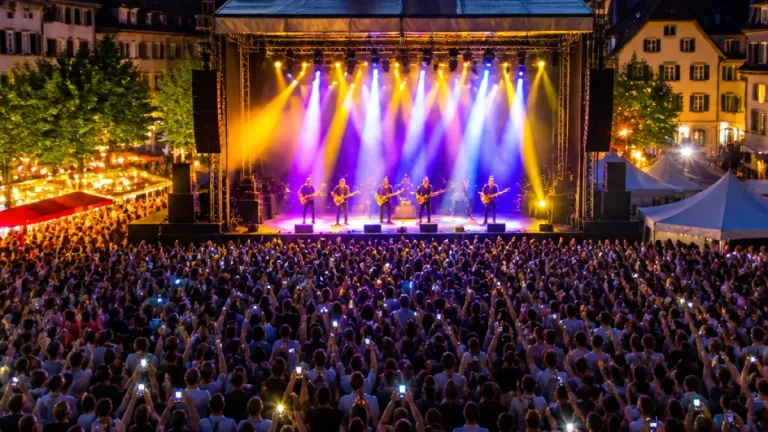 Lo & Leduc ziehen fast 2'000 Menschen an der Jazz Night Zug auf den Landsgemeindeplatz