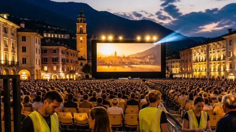 Locarno: Leichter Besucherzuwachs trotz verringerter Plätze auf der Piazza Grande