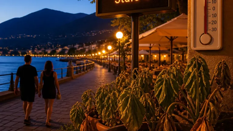 Locarno registriert Rekord: 47 Tropennächte und anhaltende Hitzewarnung