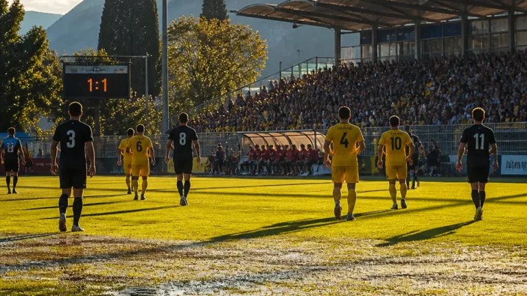 Mendrisio holt in Widnau nach Führung ein 1:1 und sichert sich einen Punkt
