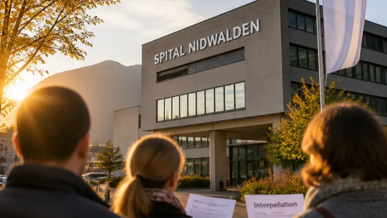 Mitte Nidwalden verlangt klare Antworten zur Zukunft des Spitals