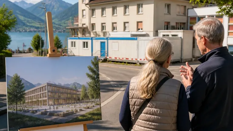 Mitte und Grüne empfehlen Ja zum 4,6-Millionen-Planungskredit für Schulareal Ennetbürgen