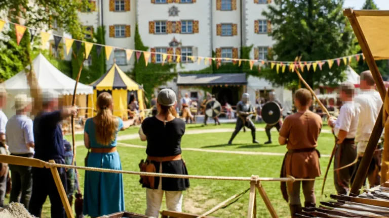 Mittelaltertag auf Schloss Frauenfeld: Familienprogramm und Mitmachangebote am 23. August