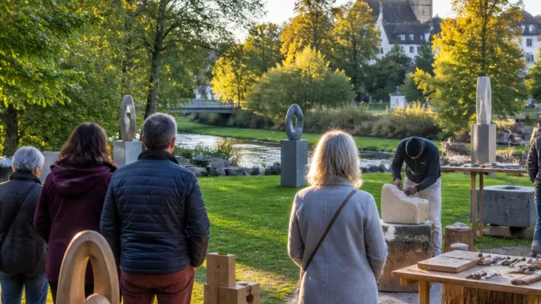Murg-Auen-Park in Frauenfeld wird zehn Tage lang Offenes Atelier und Skulpturenpark