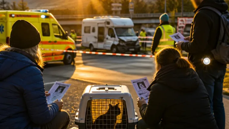 Nach A2-Unfall bei Mezzovico: Vermisster Kater Nino nach zwei Tagen wiederaufgefunden