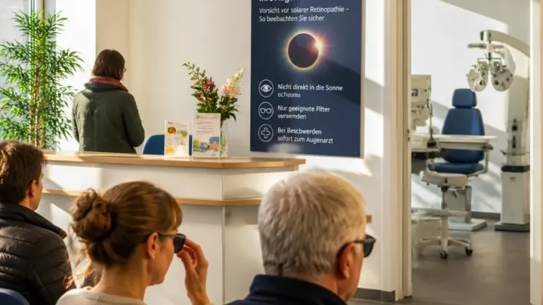 Nach Sonnenfinsternis: Augenkliniken behandeln Dutzende Patienten mit Beschwerden