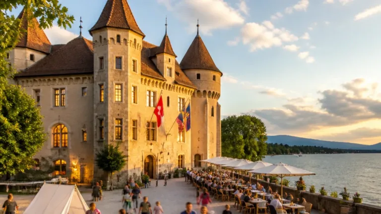 Neues Schlossleben bei Grandson stärkt Freizeitwert von Yverdon-les-Bains
