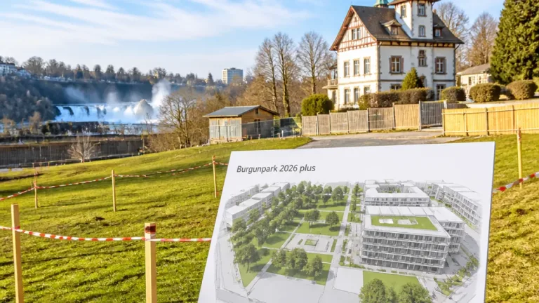Neuhausen legt neue Kreditvorlage für kleineren Burgunpark mit Pflegezentrum vor
