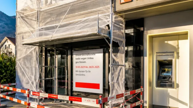 Nidwaldner Kantonalbank modernisiert Stansstad-Filiale – Geschäftsstelle knapp sechs Wochen geschlossen