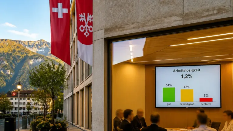 Nidwaldner Unternehmen bleiben optimistisch: Arbeitslosigkeit sehr tief bei 1,2 Prozent