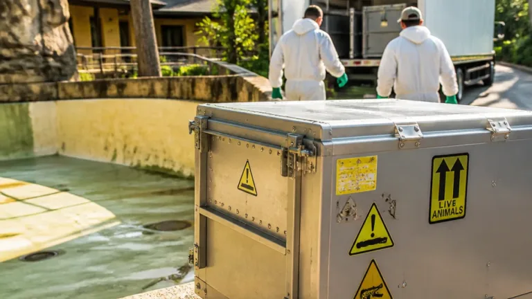 Nilkrokodil Elinor verlässt Bioparc Genève – wegen Platzmangels vorübergehend ins Allgäu