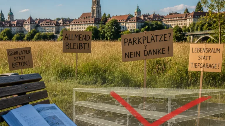 Nordquartier widerspricht Gemeinderat: Klare Ablehnung eines Parkhauses unter den Allmenden
