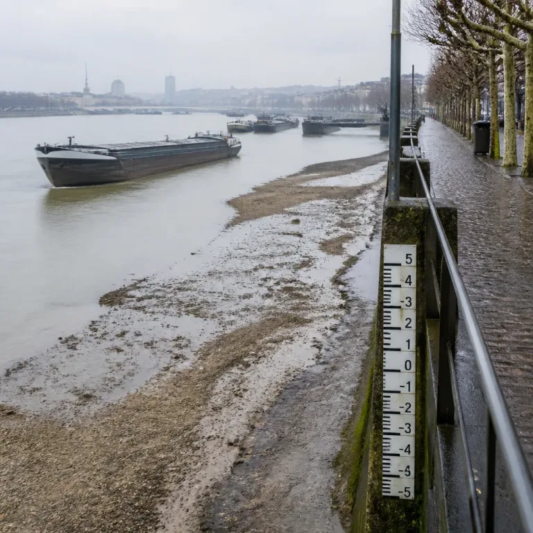 Trotz Regen: Rhein bleibt auf historisch tiefem Stand — Binnenschifffahrt betroffen