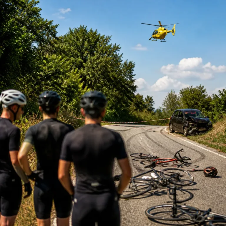 Autofahrer fährt absichtlich in Gruppe von Radsportlern – vier teils schwer verletzt