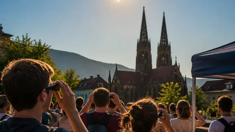 Partielle Sonnenfinsternis am 12. August: In Freiburg bis zu rund 90 Prozent Verdeckung erwartet