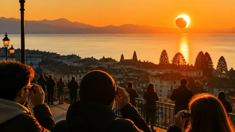Partielle Sonnenfinsternis über Lausanne: Uhrzeiten, beste Orte und Sicherheitshinweise