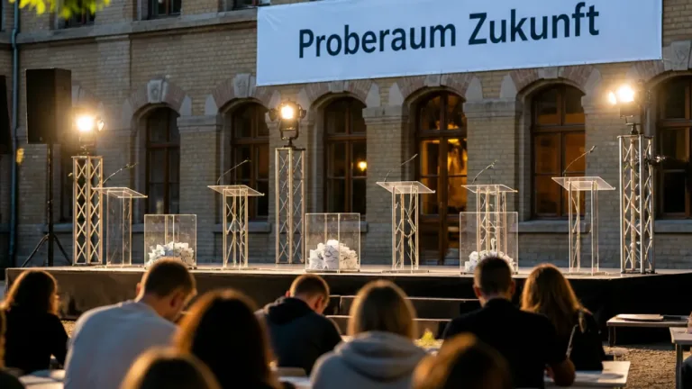 Politshow «Proberaum Zukunft» in Zürich: Theater, Bürgerrat und prominente Politikpersonen auf der Bühne