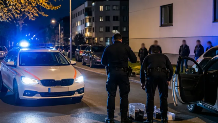 Polizei in Kreuzlingen fasst zwei mutmassliche Autoknacker auf frischer Tat
