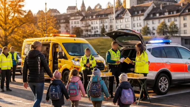 Polizei und Verkehrsclubs starten Präventionsaktion zum Schulbeginn in Schaffhausen