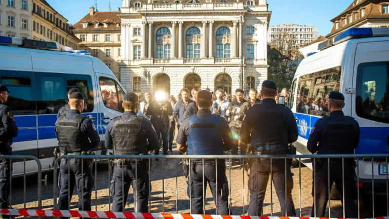Polizeieinsatz auf Theaterplatz löst scharfe politische Debatte in Basel-Stadt aus