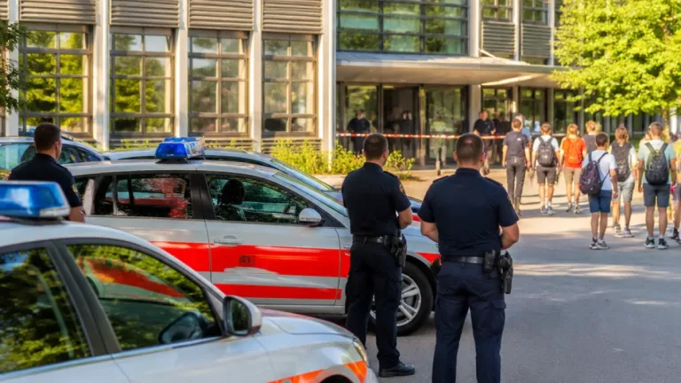 Polizeieinsatz nach Drohvideos an Oberstufe Arbon – Schulbetrieb blieb aufrechterhalten