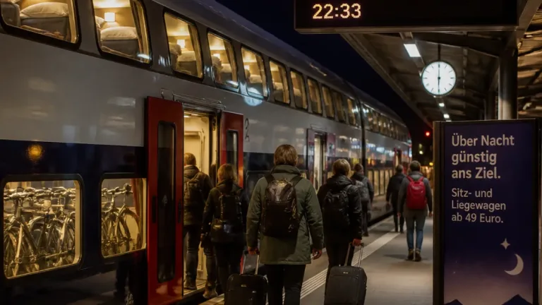 Privater Nachtzug stoppt neu in Aarau – Konkurrenz für die SBB beim internationalen Reiseverkehr