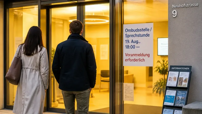Rapperswil-Jona: Ombudsperson bietet Sprechstunde im Neuhof an – Anmeldung erforderlich