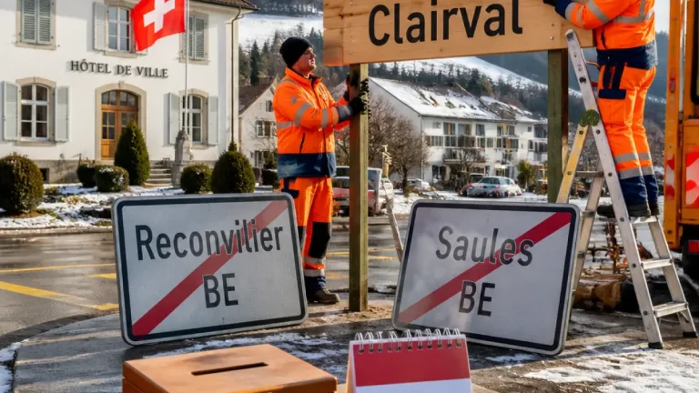 Reconvilier und Saules fusionieren: Neue Gemeinde «Clairval» tritt per 1. Januar in Kraft