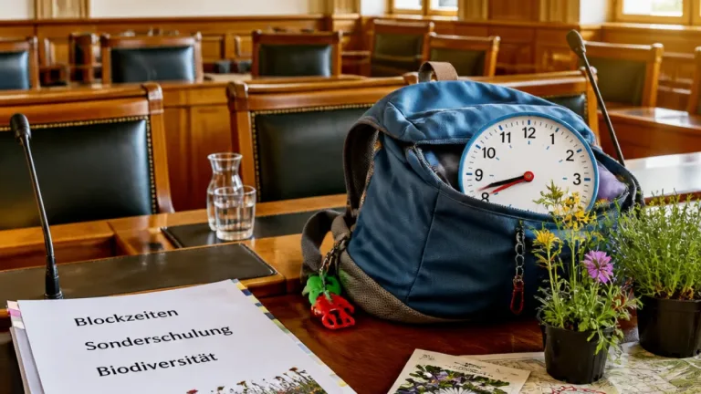 Regierungsrat Basel-Landschaft bewertet Blockzeiten, Sonderschulung und Biodiversität: kaum Vorteile bei Umstellung