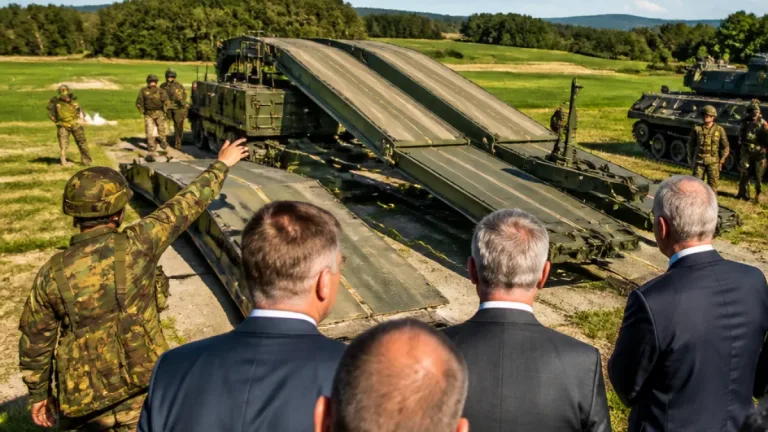 Regierungsrat informiert sich vor Ort bei Panzersappeurbataillon 11 auf Waffenplatz Bülach