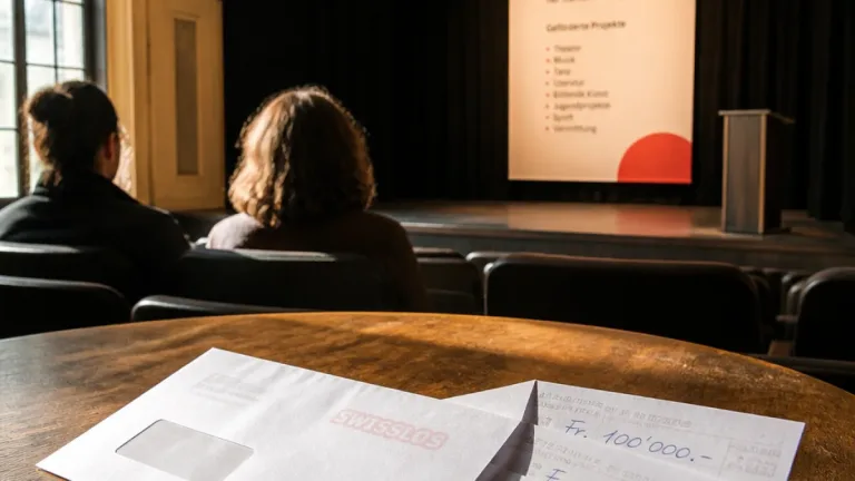 Regierungsrat verteilt Fr. 175'000 aus Swisslos-Fonds an Theater, Film und lokale Projekte