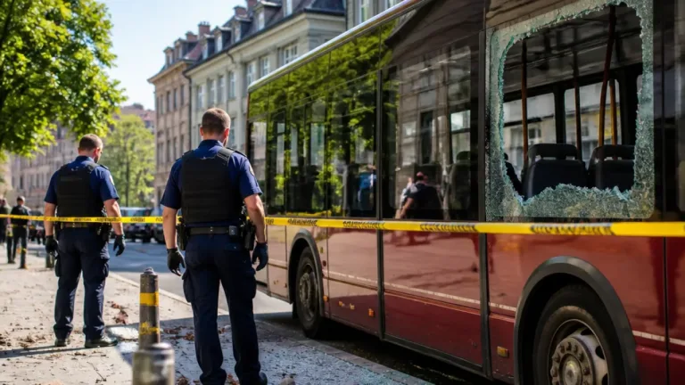 Renitenter Mann in Bern festgenommen: Steine und Glasflasche auf Passanten und Bus geworfen