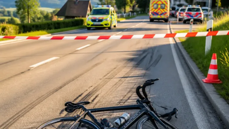 Rennvelofahrer in Trogen nach Kollision mit Auto lebensbedrohlich verletzt