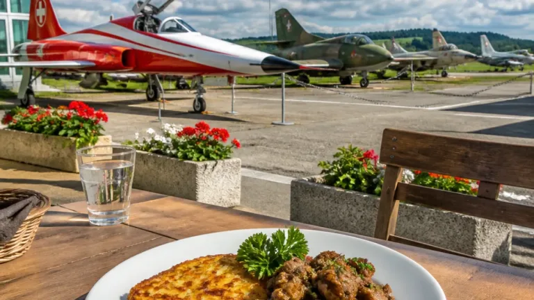 Restaurant Holding und Flieger‑und‑Flab‑Museum: Ein Dübendorf‑Ausflug mit Kalbsleberli