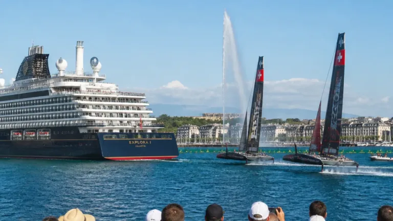 Rolex Switzerland Sail Grand Prix in Genf: Explora Journeys ins Zentrum eines Heimrennens
