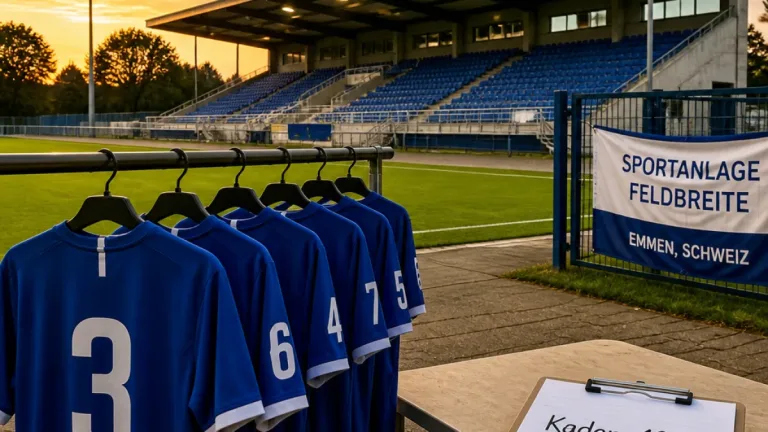 SC Emmen präsentiert Kader für 25/26: junge Mannschaft und kleines Stadion in Emmen