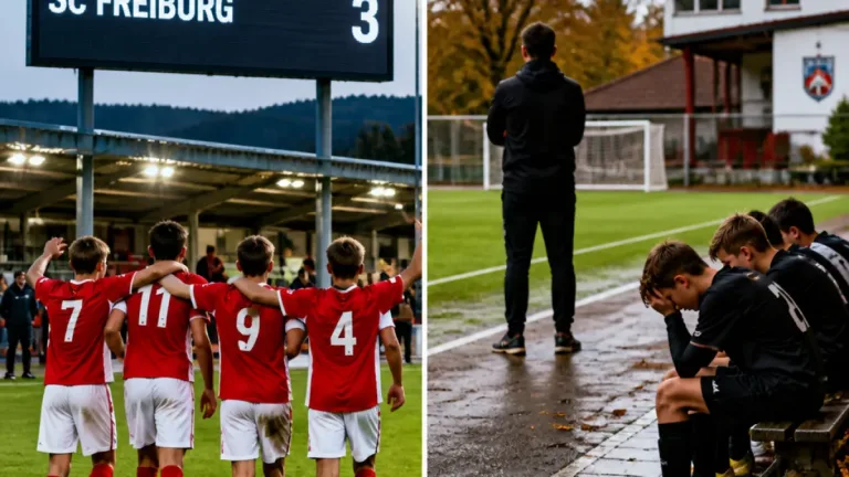 SC Freiburg: U19 ungeschlagen nach Remis in Heidenheim, U16 verliert knapp zum Saisonauftakt