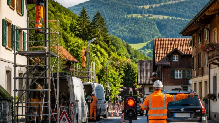 Seelisberg: Baudirektion ersetzt Strassenbeleuchtung durch energieeffiziente LED‑Leuchten