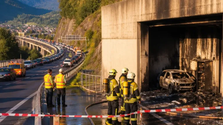 Seelisberg-Tunnel nach tödlichem Unfall wieder freigegeben – Erhebliche Schäden an Infrastruktur