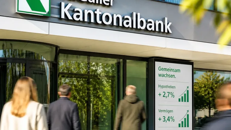 SGKB steigert Halbjahresgewinn und erhöht Jahresausblick — Kundenausleihungen und Vermögen wachsen