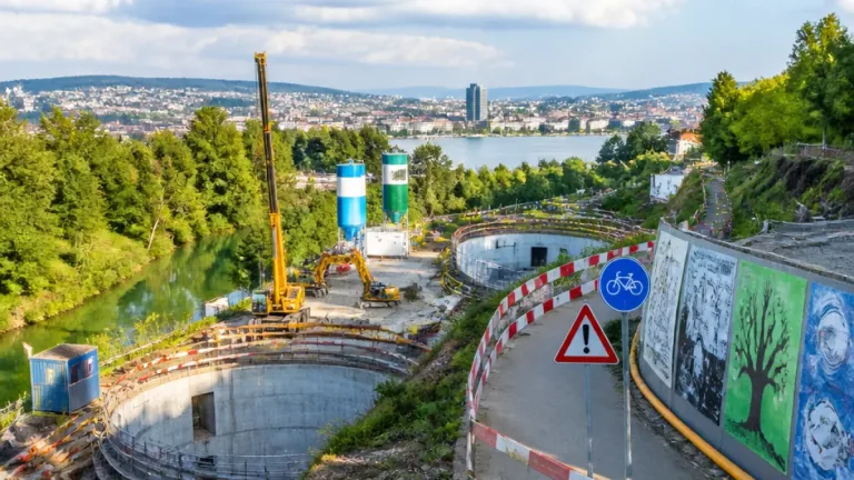 Sihl-Entlastungsstollen soll Milliarden-Schäden in Zürich verhindern — Bau bis März 2027 geplant