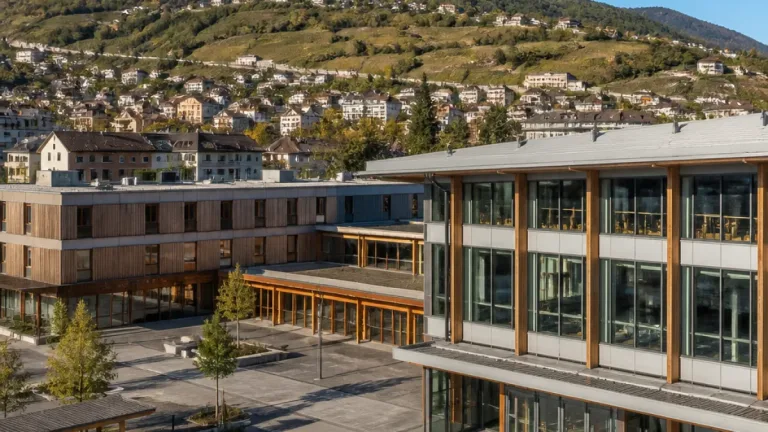Sitten: Neuer Schulcampus Lycée‑Collège Ella Maillart nach viereinhalb Jahren eröffnet