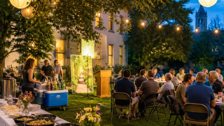 Sommerfest in Dietikon: Stadtverein trifft sich zum gemütlichen Abend im Kirchgemeindegarten