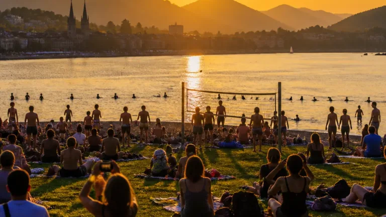 Sonnenfinsternis zieht Tausende an die Lidowiese: «Habe noch nie so viele Menschen hier gesehen»
