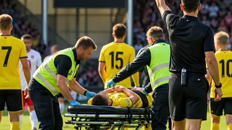 Spielabbruch in Emmen nach schwerer Verletzung: Partie gegen Rotkreuz bleibt unvollendet