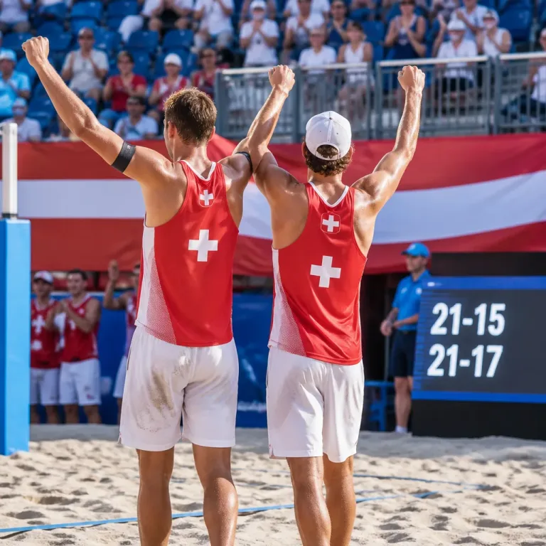 Schweizer Teams reagieren: Vergé-Dépré, Brunner/Hüberli und Mäder/Kernen sichern wichtige Siege an der Beach-EM