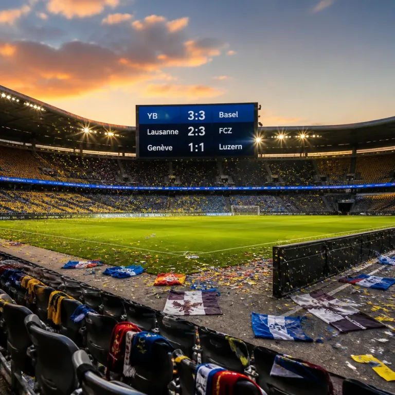 Young Boys und Basel teilen sich 3:3 – FCZ siegt in Lausanne, Luzern erkämpft Punkt in Genf